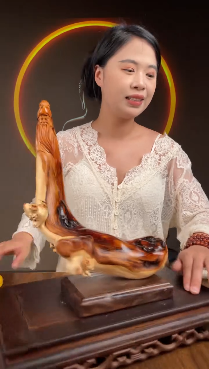 柏木（崖柏）手工摆件,先抢先得!编号:352