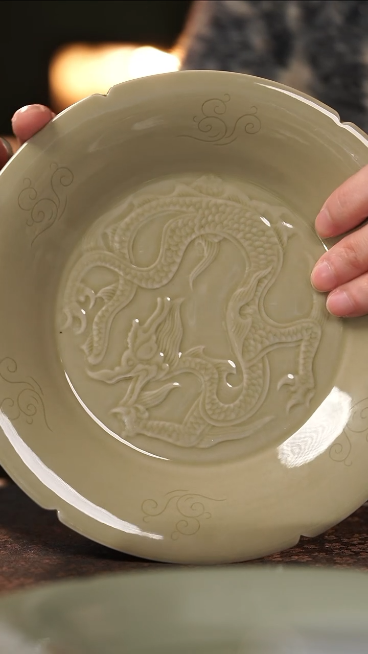 【闪购商品】王长根老师釉里红花鸟小杯(二级品）