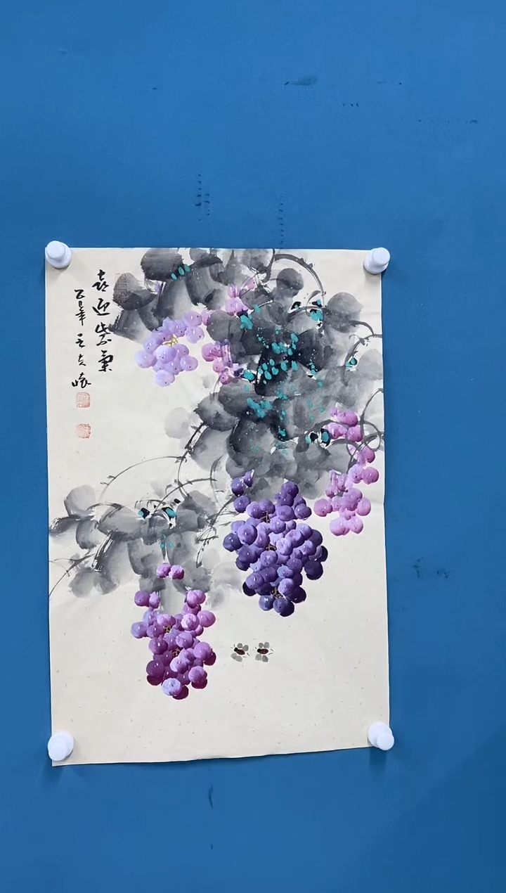 【闪购商品】国画2.16-王夫怀-四尺三开64