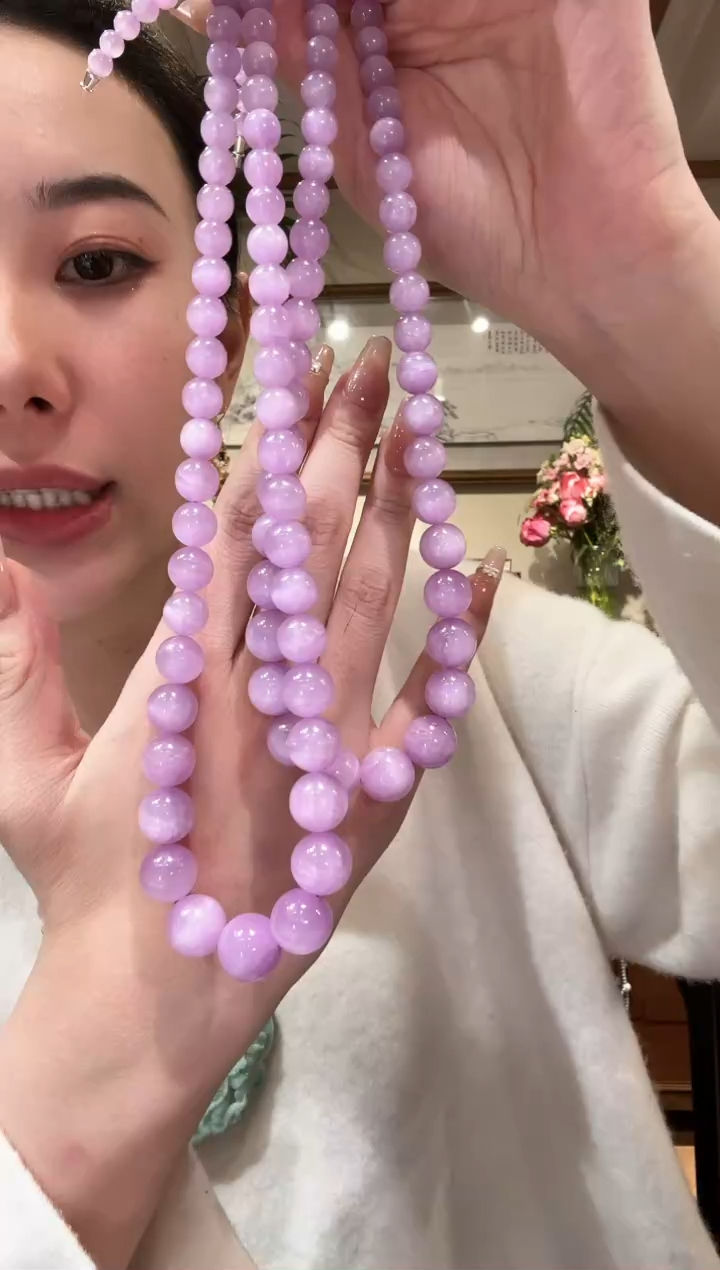 【闪购商品】锂辉石颈饰未镶嵌多样性发其一