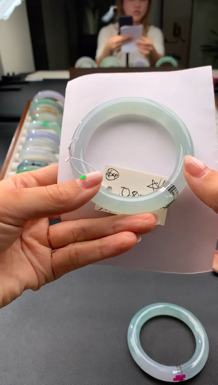 未镶嵌手镯翡翠翡翠手镯#44  圈口58