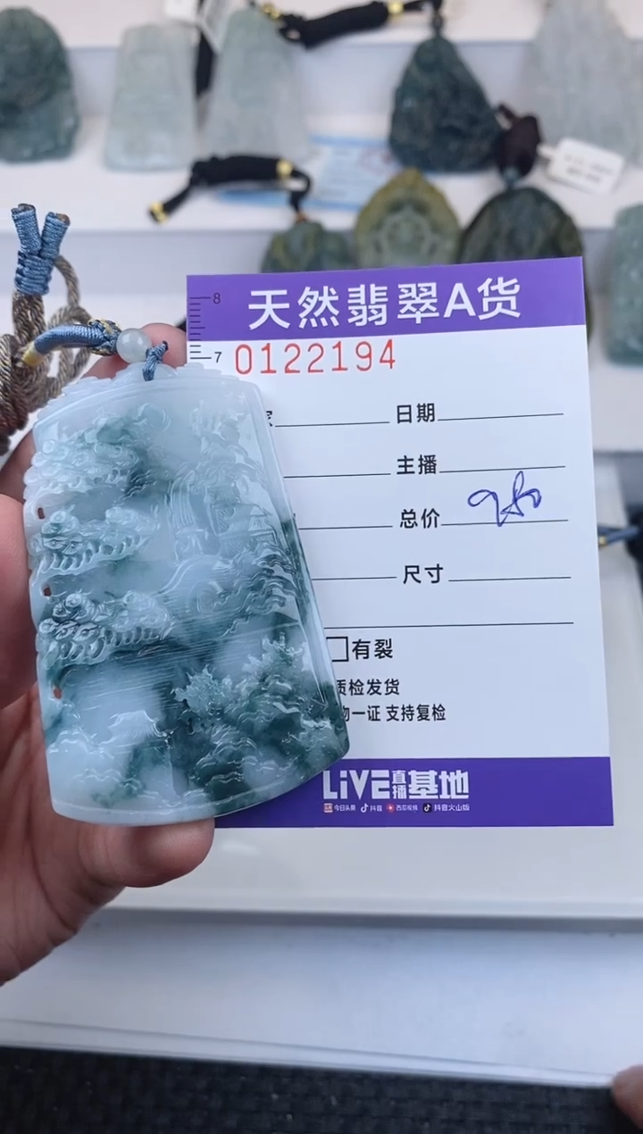 【闪购商品】翡翠颈饰未镶嵌         194