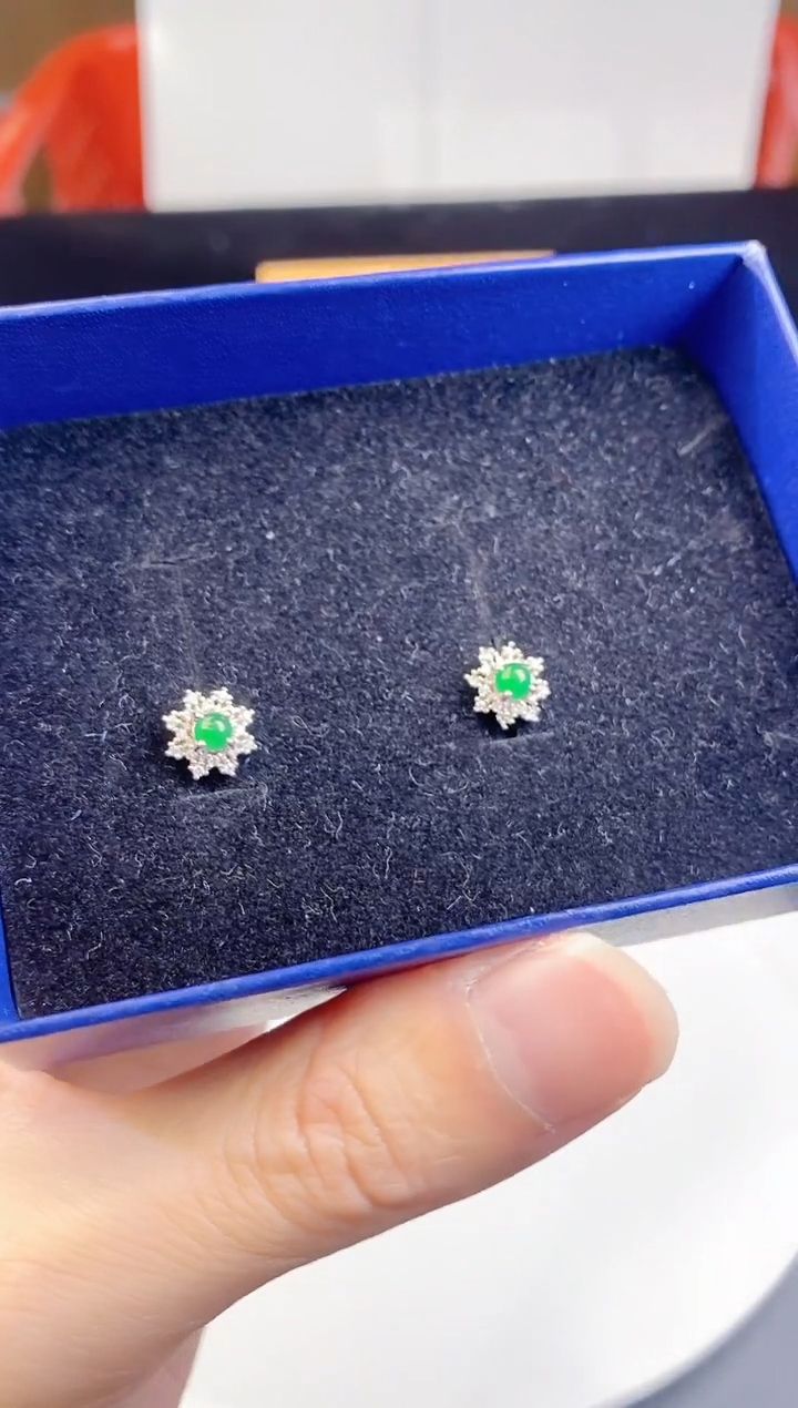 颈饰未镶嵌翡翠   