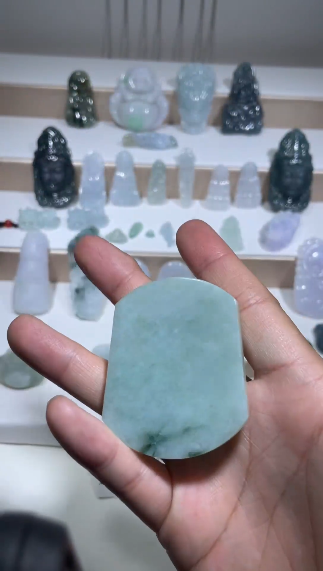 颈饰银S925镶嵌翡翠天然翡翠1