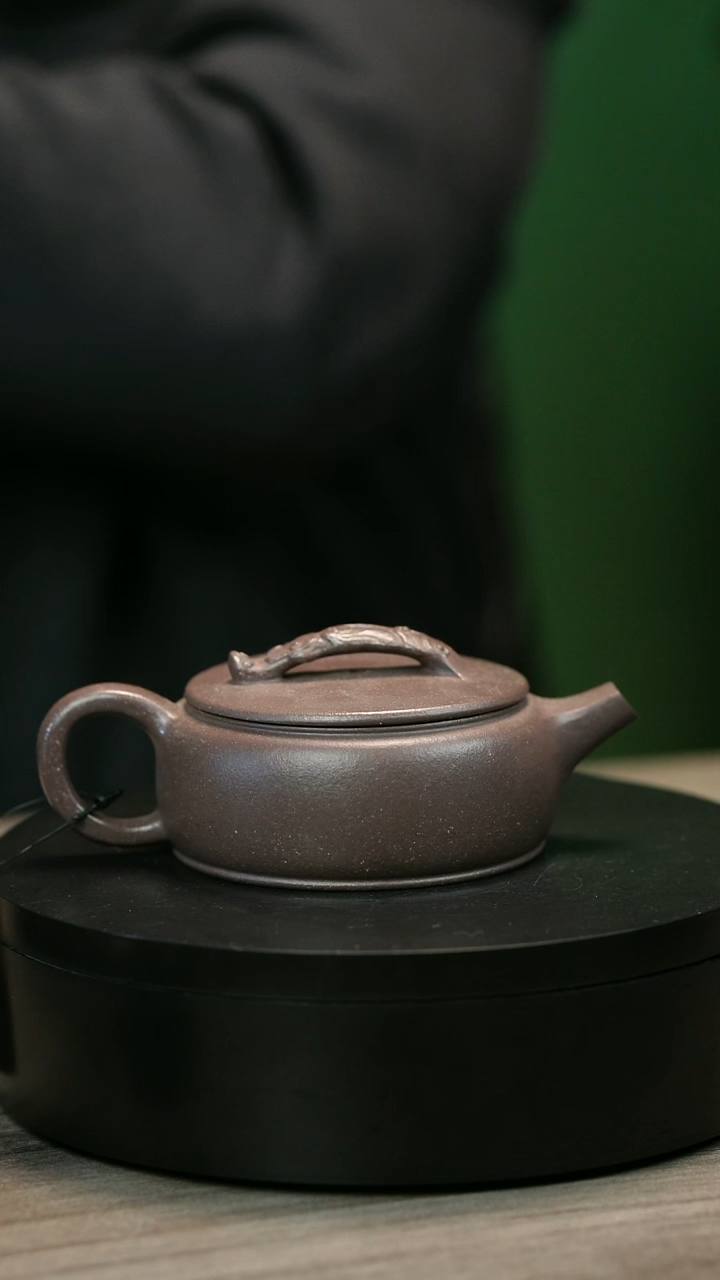 茶壶紫砂用****6H2129天青马蹄扁瓦