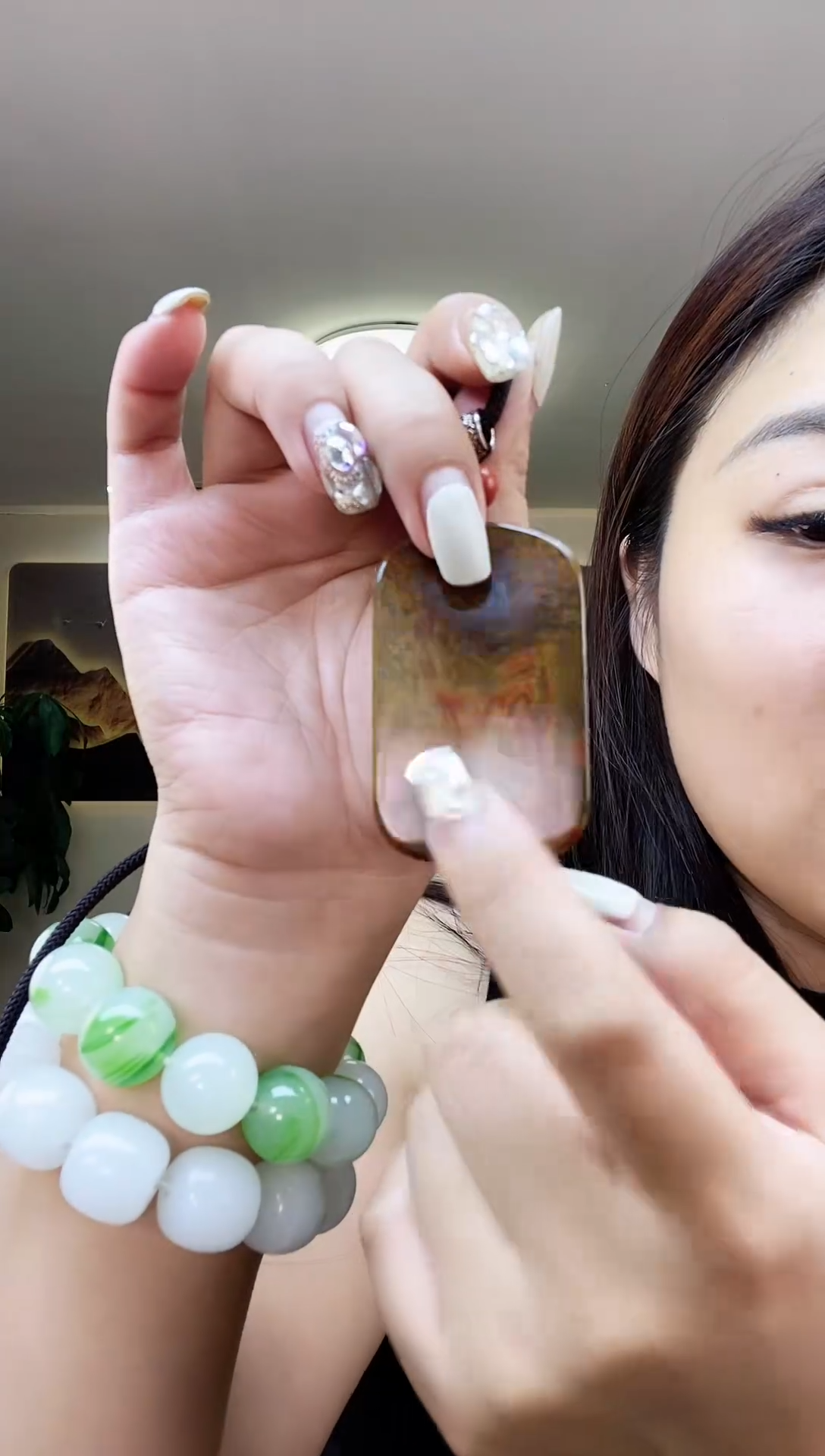 未镶嵌蛇纹石玉颈饰多样性随机发一