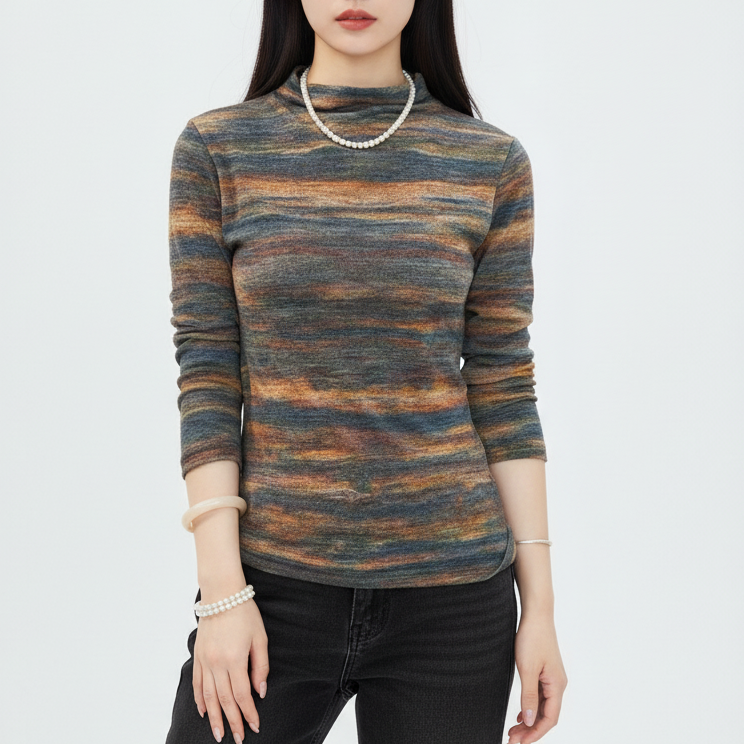 【保暖实穿衫】66880新款女士上衣