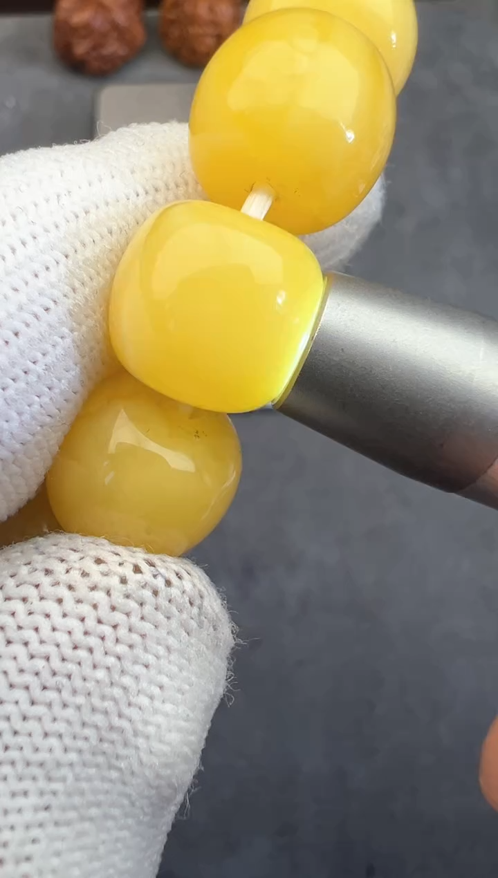 【闪购商品】琥珀手链未镶嵌蜜蜡手串1