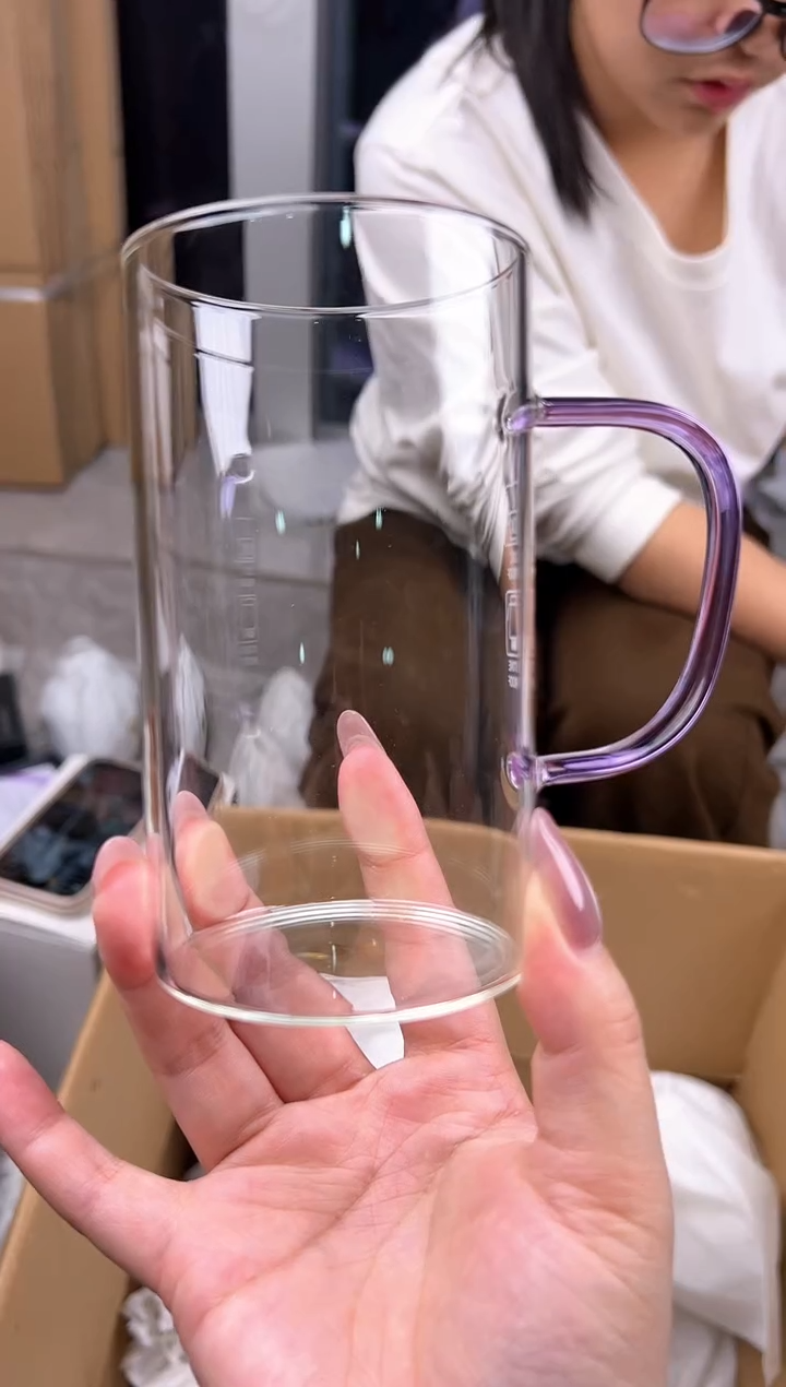 禾墨绿茶杯浅紫色