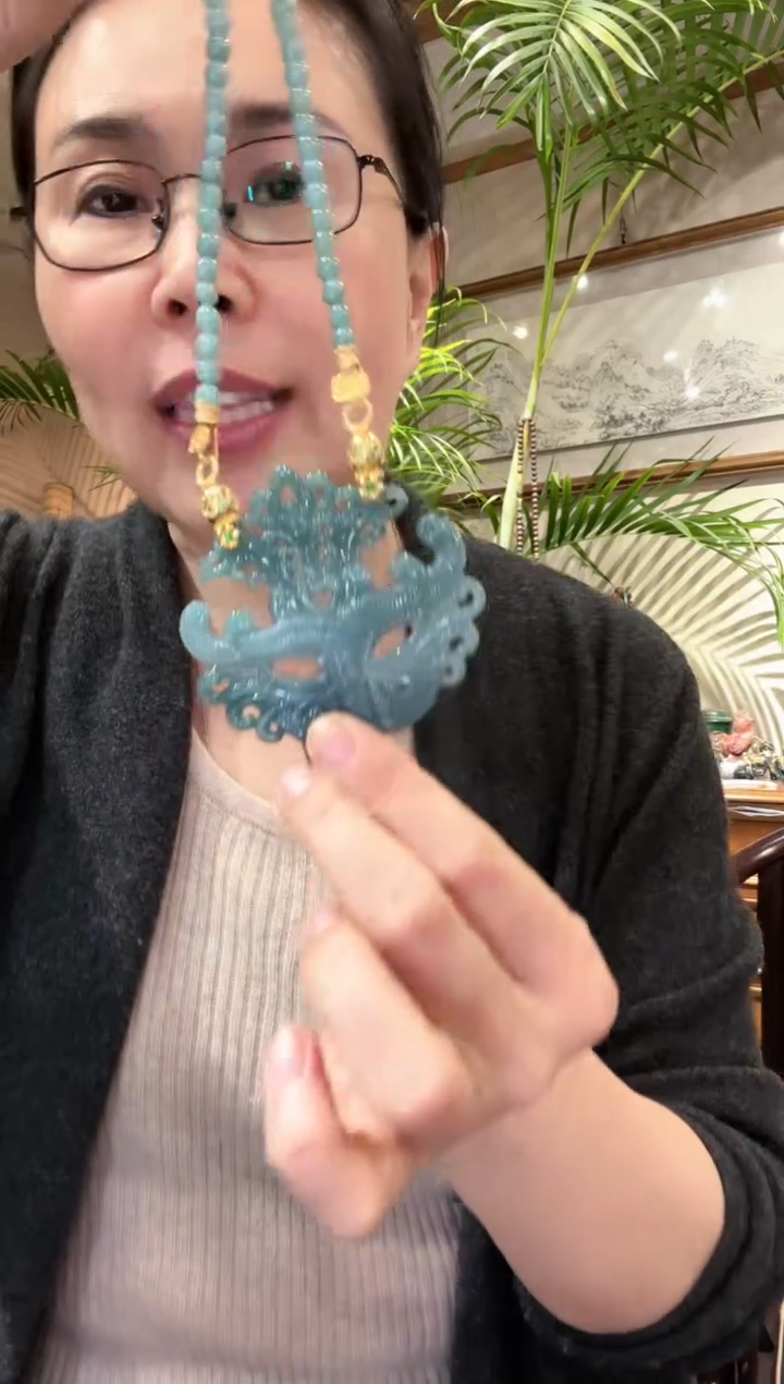 【闪购商品】翡翠颈饰未镶嵌国风