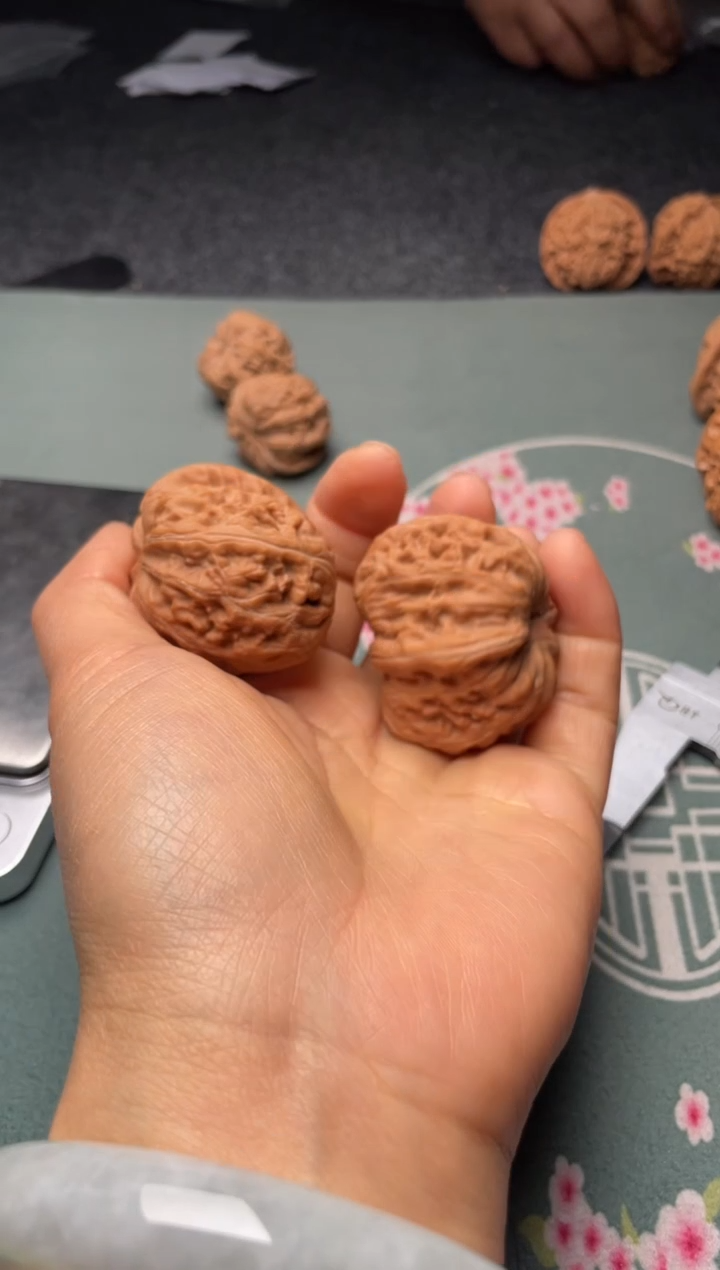 把件文玩核桃w353   元宝 43尺