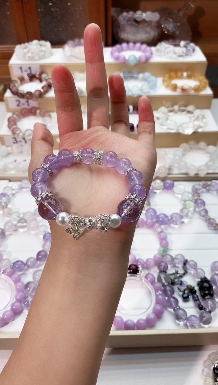 【闪购商品】水晶手串未镶嵌紫水手串