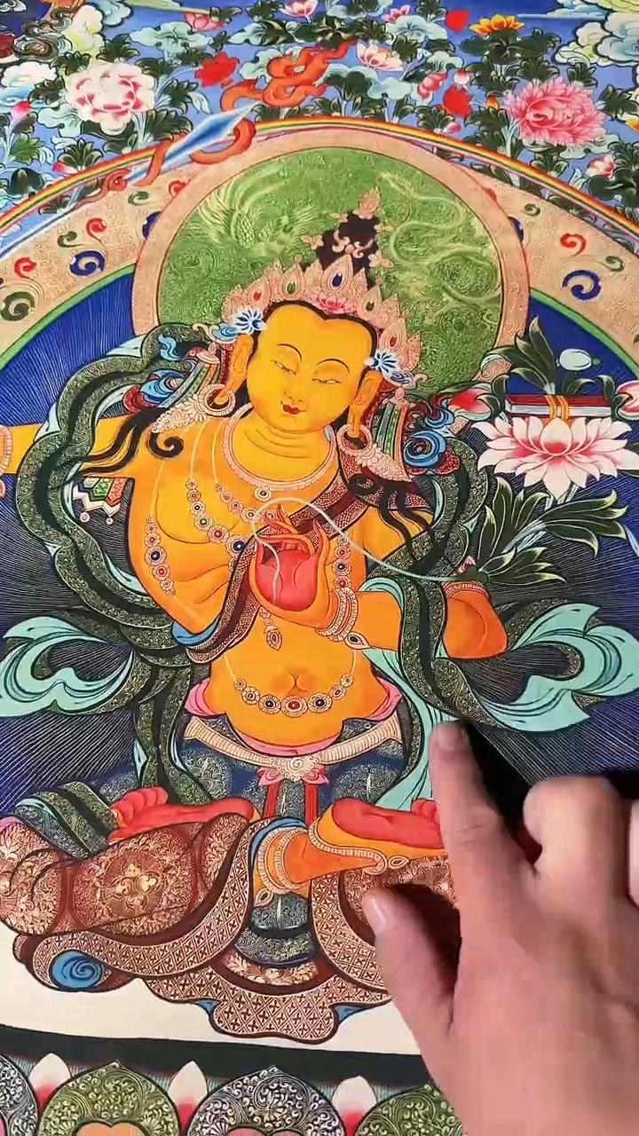 卷轴画藏式珍藏彩绘艺术馆63