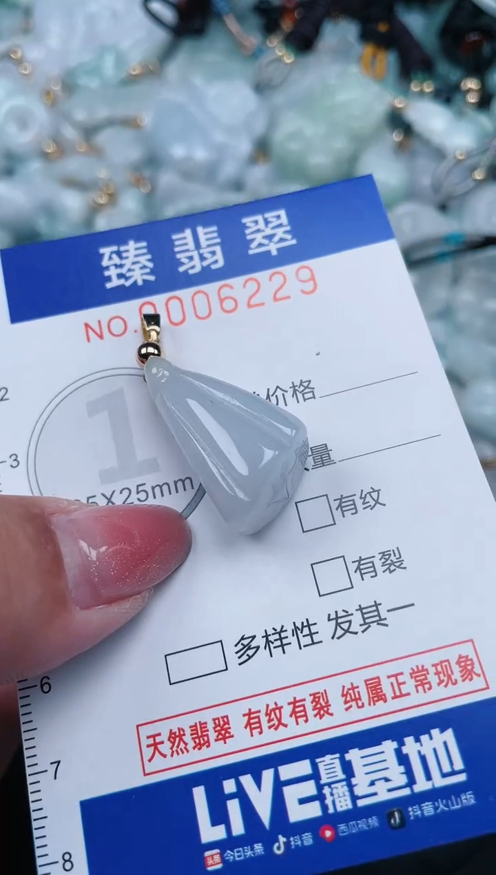 【闪购商品】翡翠颈饰未镶嵌.0006229