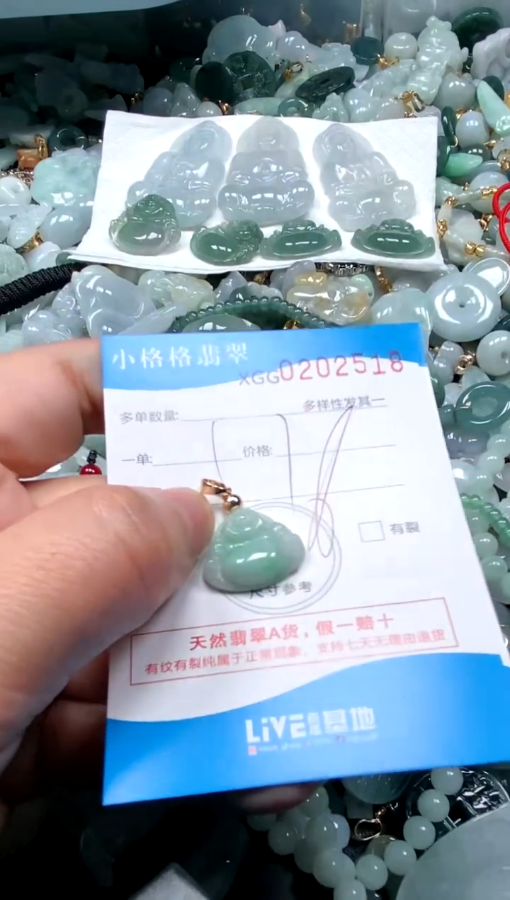 【闪购商品】翡翠颈饰未镶嵌闪购商品0202518