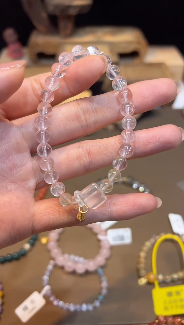 水晶手链未镶嵌手饰@@G1734