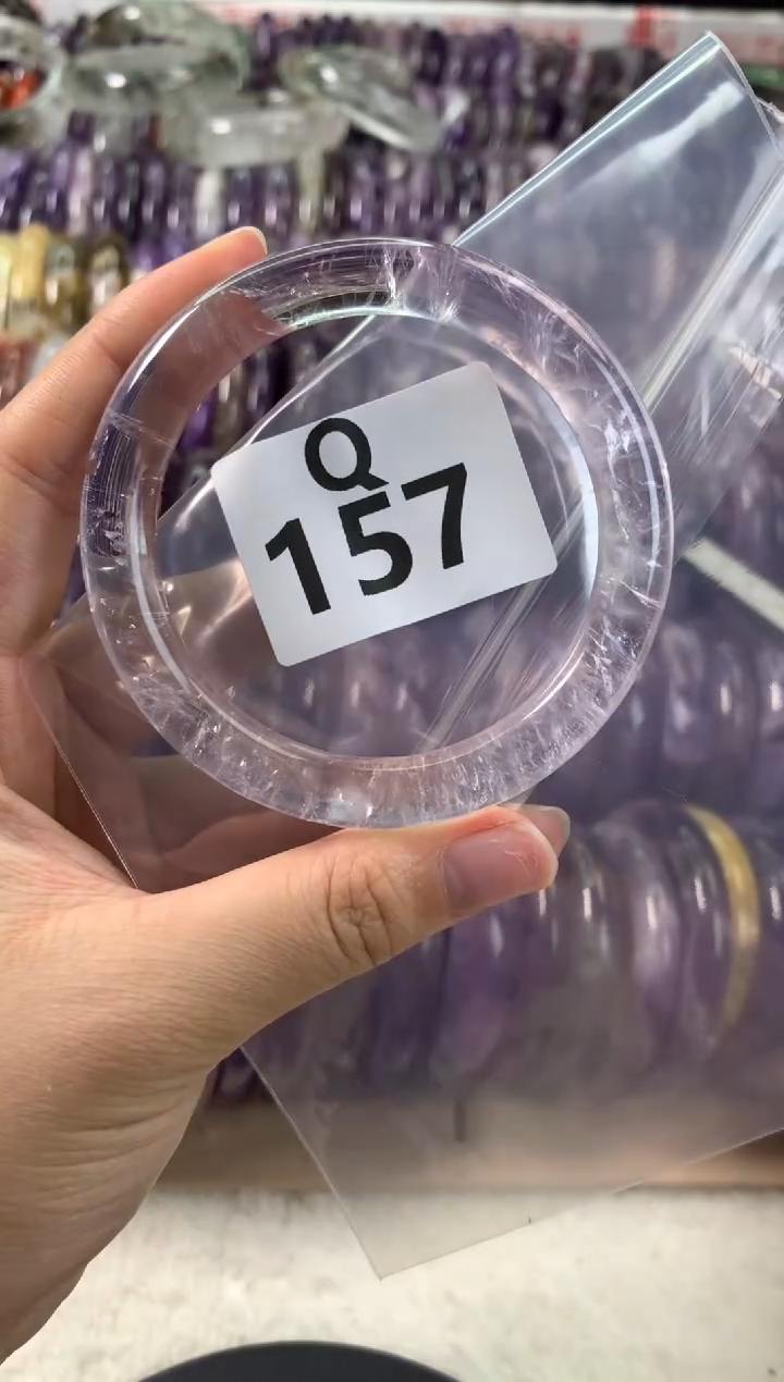 【闪购商品】水晶水晶手镯Q未镶嵌157-57