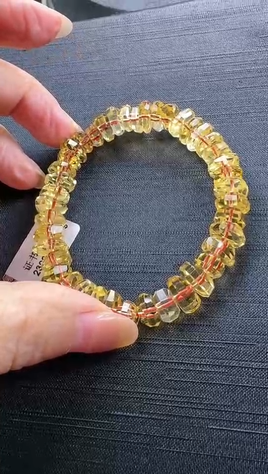 【闪购商品】黄晶手链未镶嵌黄晶