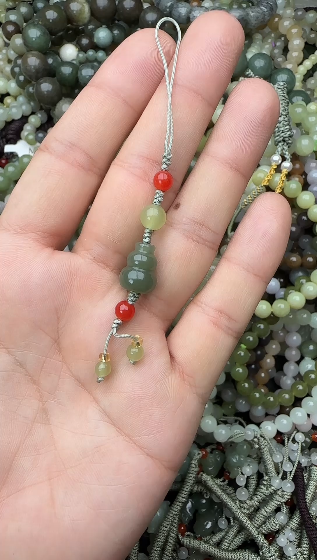 颈饰未镶嵌和田玉拍一发一