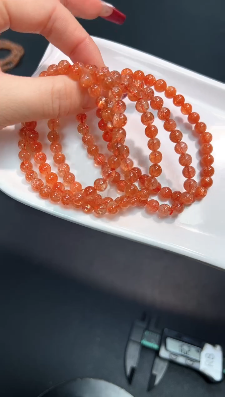 【闪购商品】长石手串未镶嵌56I多样性发其一/1条6mm默认微瑕