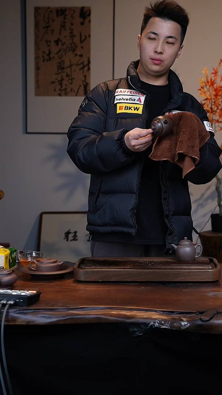 【闪购商品】紫砂茶壶自营天青明式炮瓶