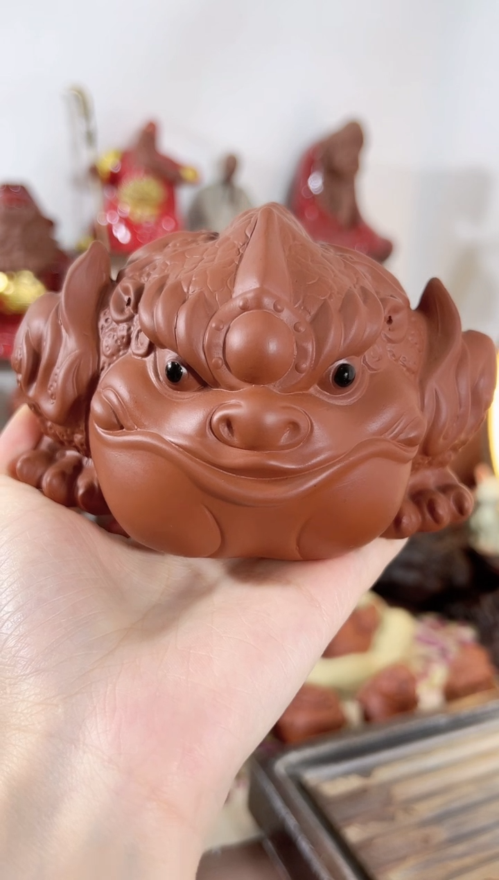 【闪购商品】紫砂茶宠紫砂茶宠萌宠摆件