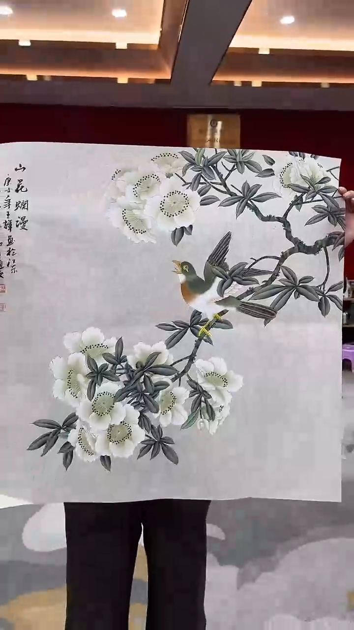 国画8.5-王辉-SY-68斗方-A18