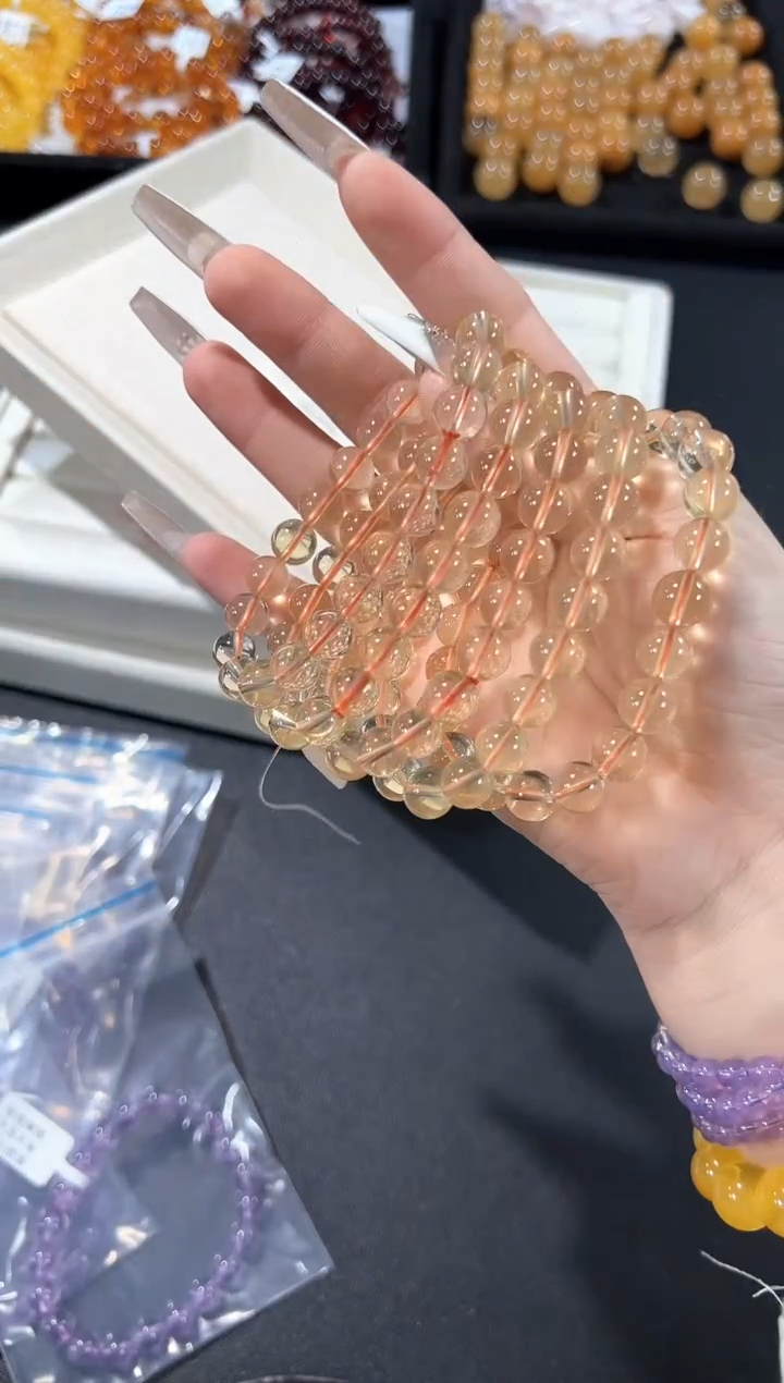 未镶嵌手串水晶47a多样性发其一【1条】默认微瑕