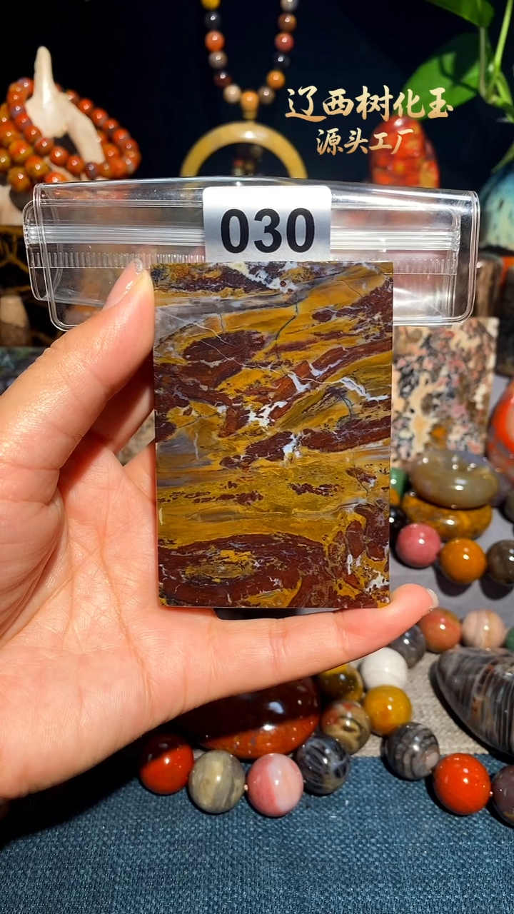 未镶嵌-硅化玉天然北票硅化玉吊坠