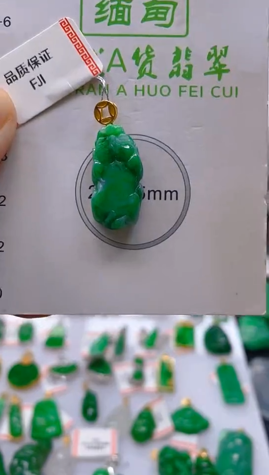 【闪购商品】翡翠颈饰18K金镶嵌新号开播，全场乱卖
