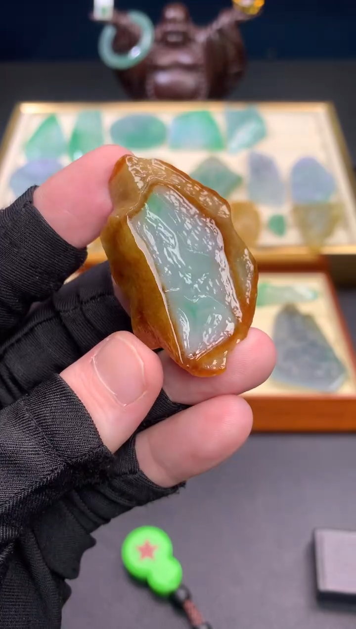 未镶嵌定制翡翠天然翡翠裸石（包工）