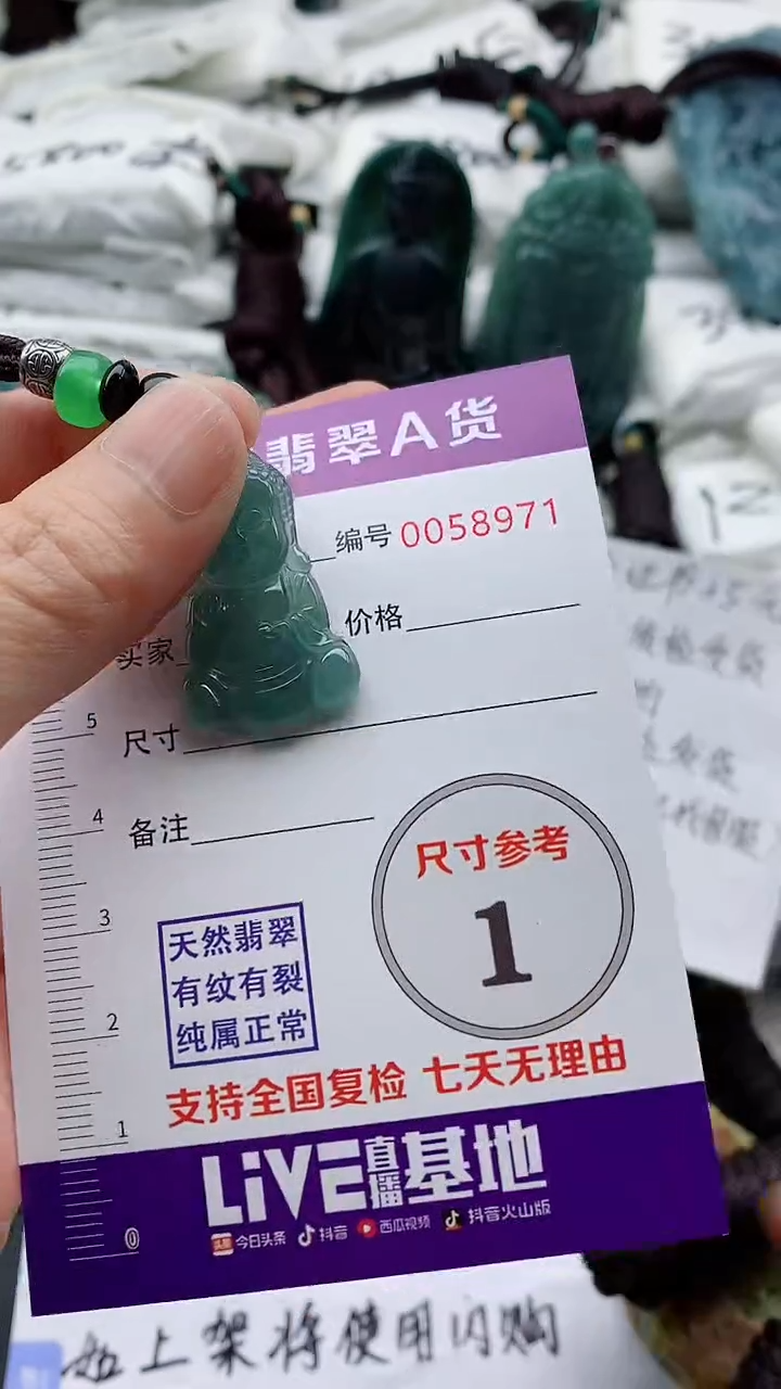 翡翠未镶嵌颈饰0000000000