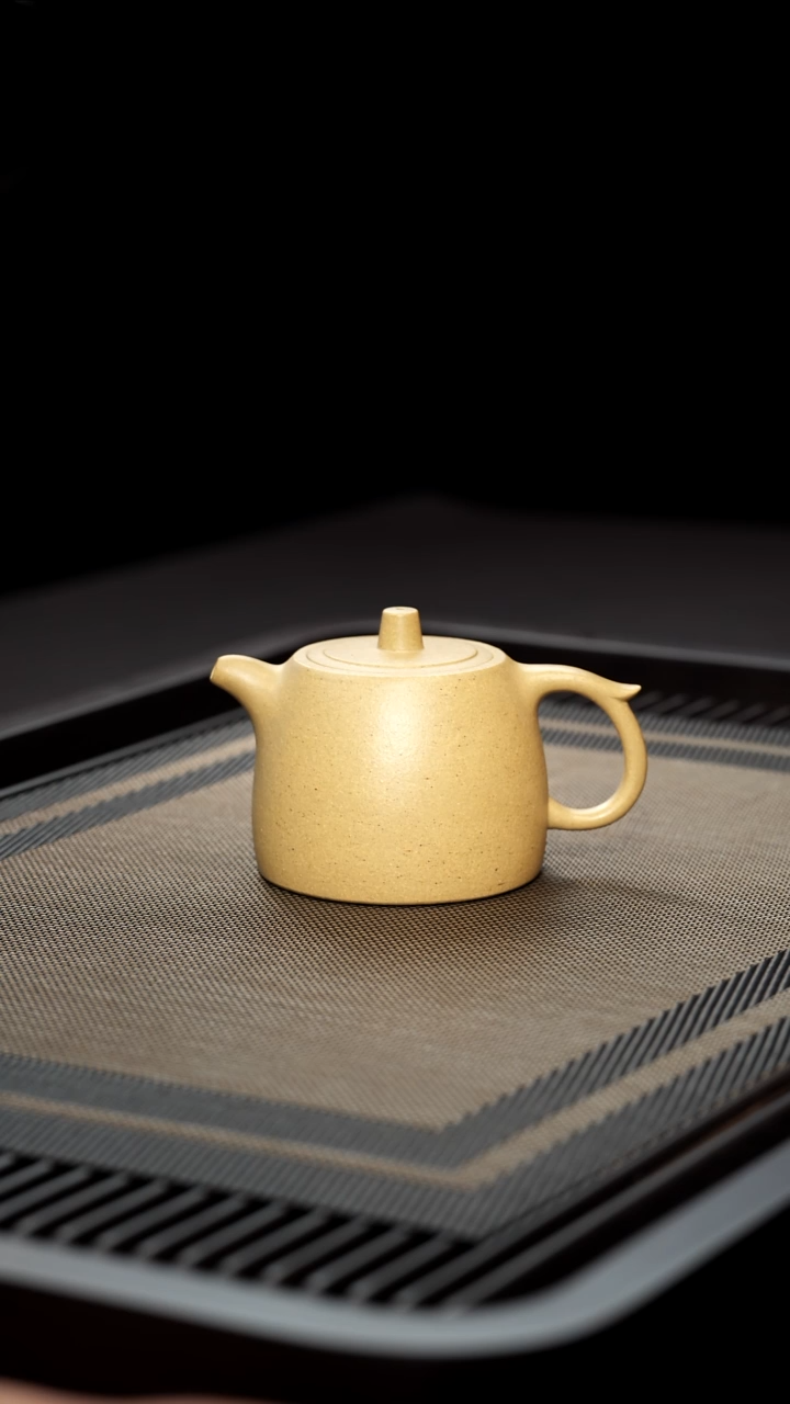 茶壶紫砂全手工本绿高井栏