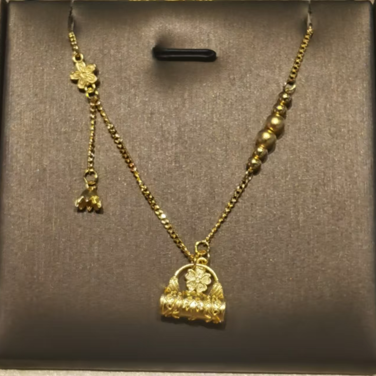 链子足银 锁包套链（Y）