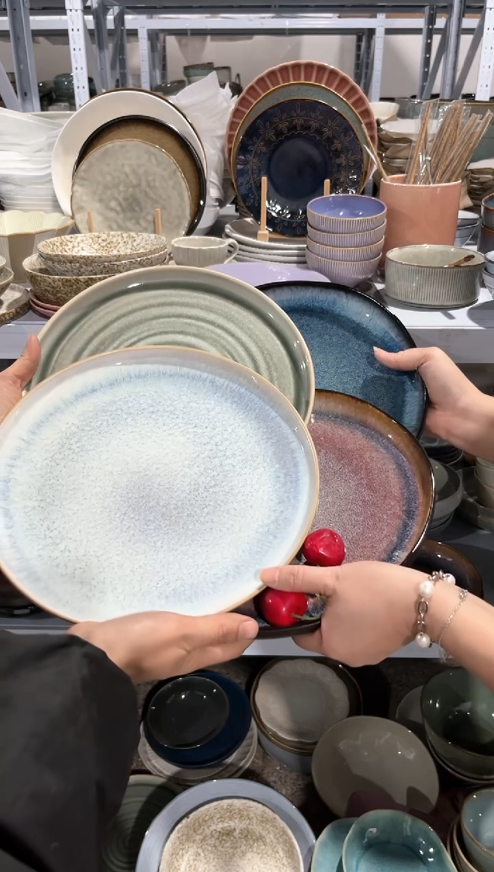 【闪购商品】瓷片外贸尾货瑕疵满20包邮X4 大盘组合