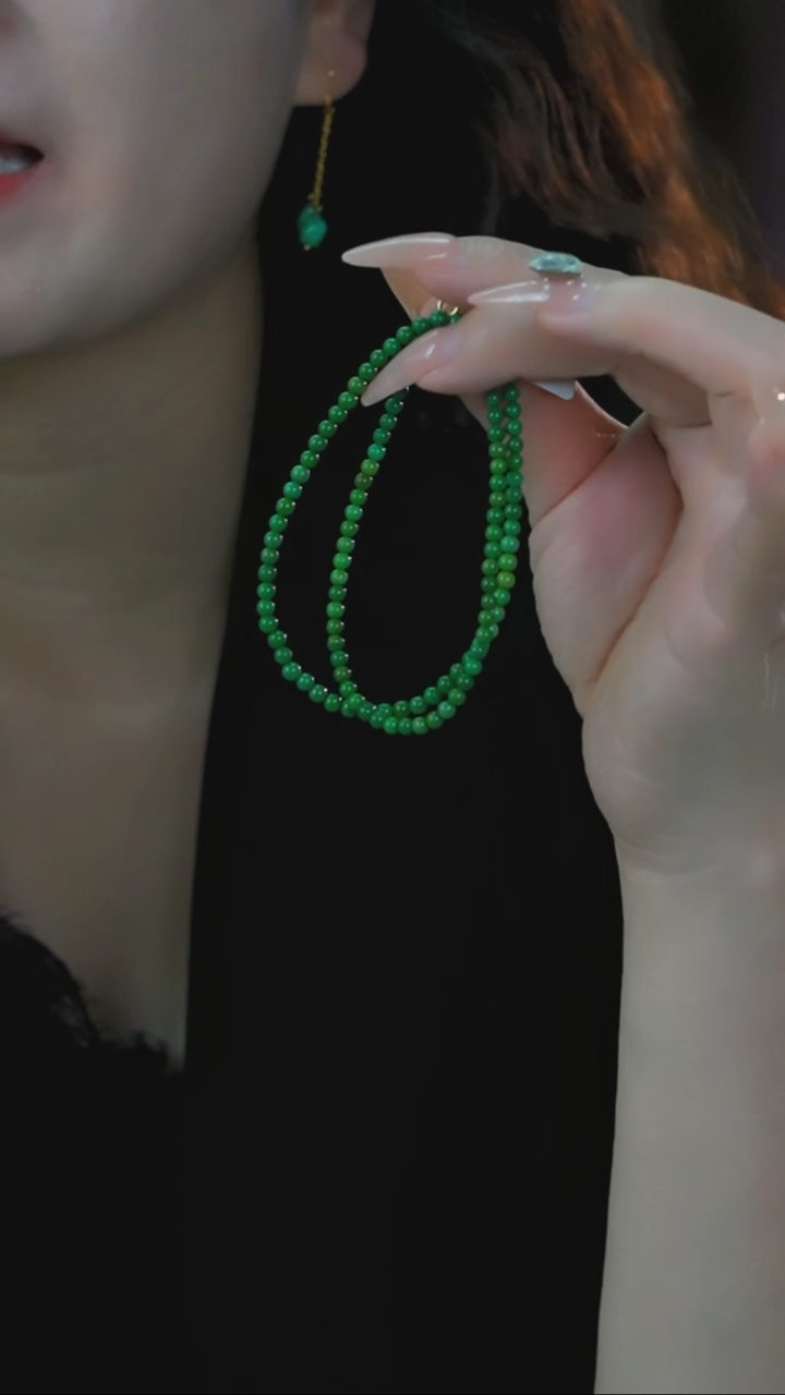 【闪购商品】绿松石项链18K金镶嵌发货一件