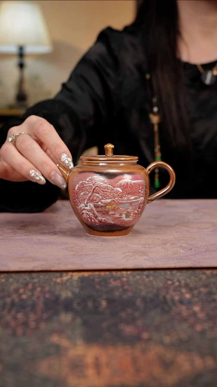 杯景德镇陶瓷杯碗柴烧多人