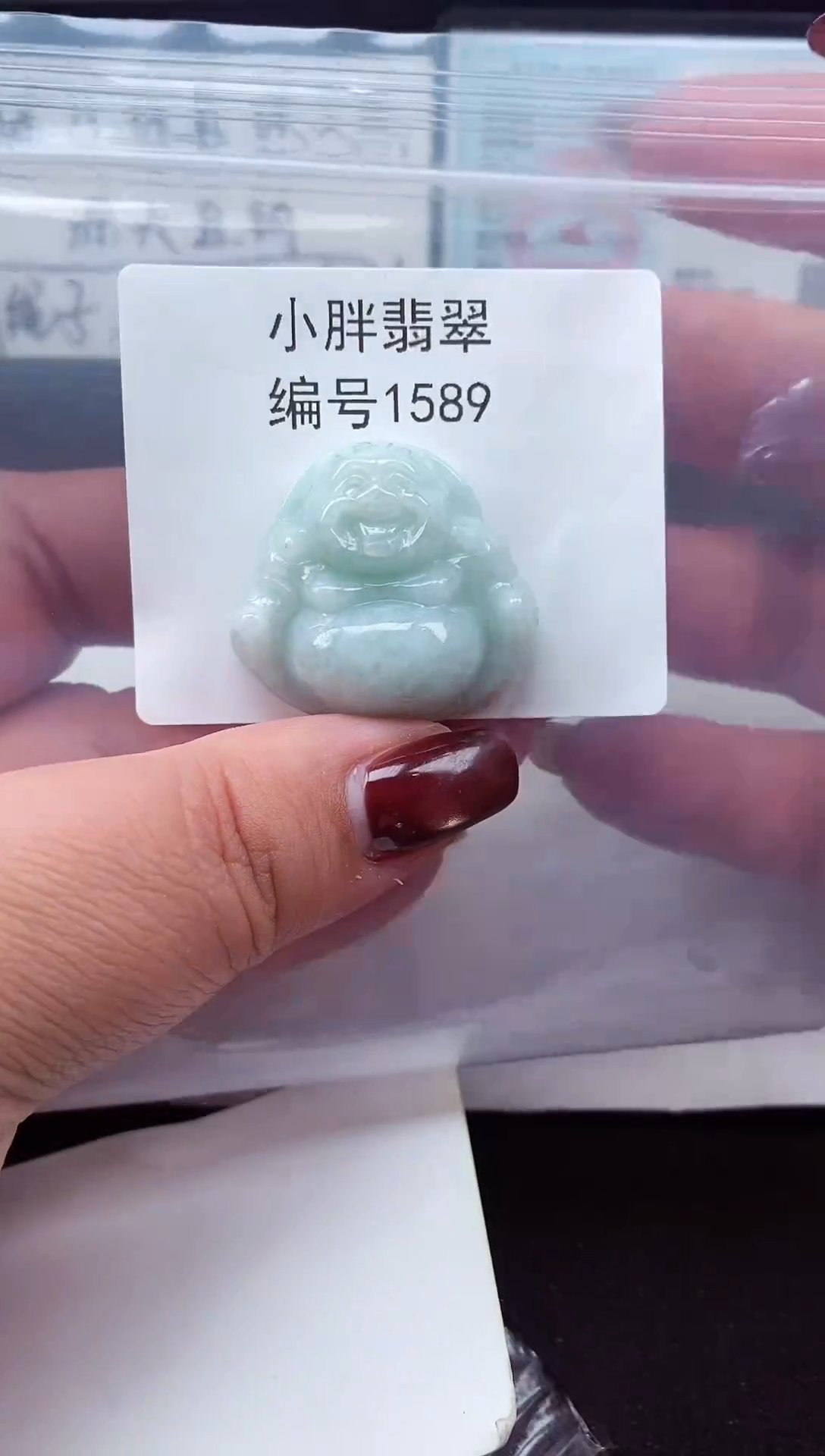 颈饰未镶嵌翡翠缅甸天然A货翡翠1589