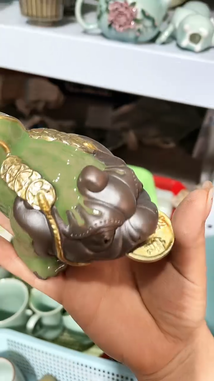 特价福利 微瑕 慧仙青瓷