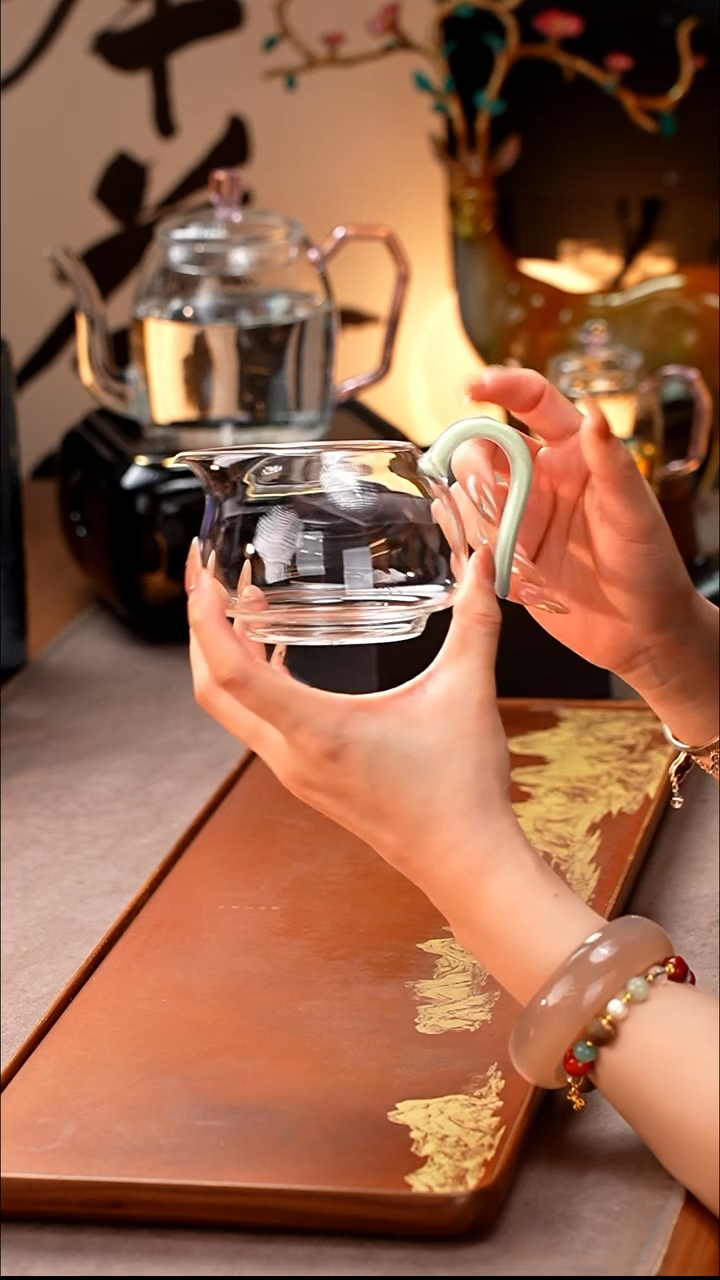 禾器/凤彩淡然茶海/玉彩