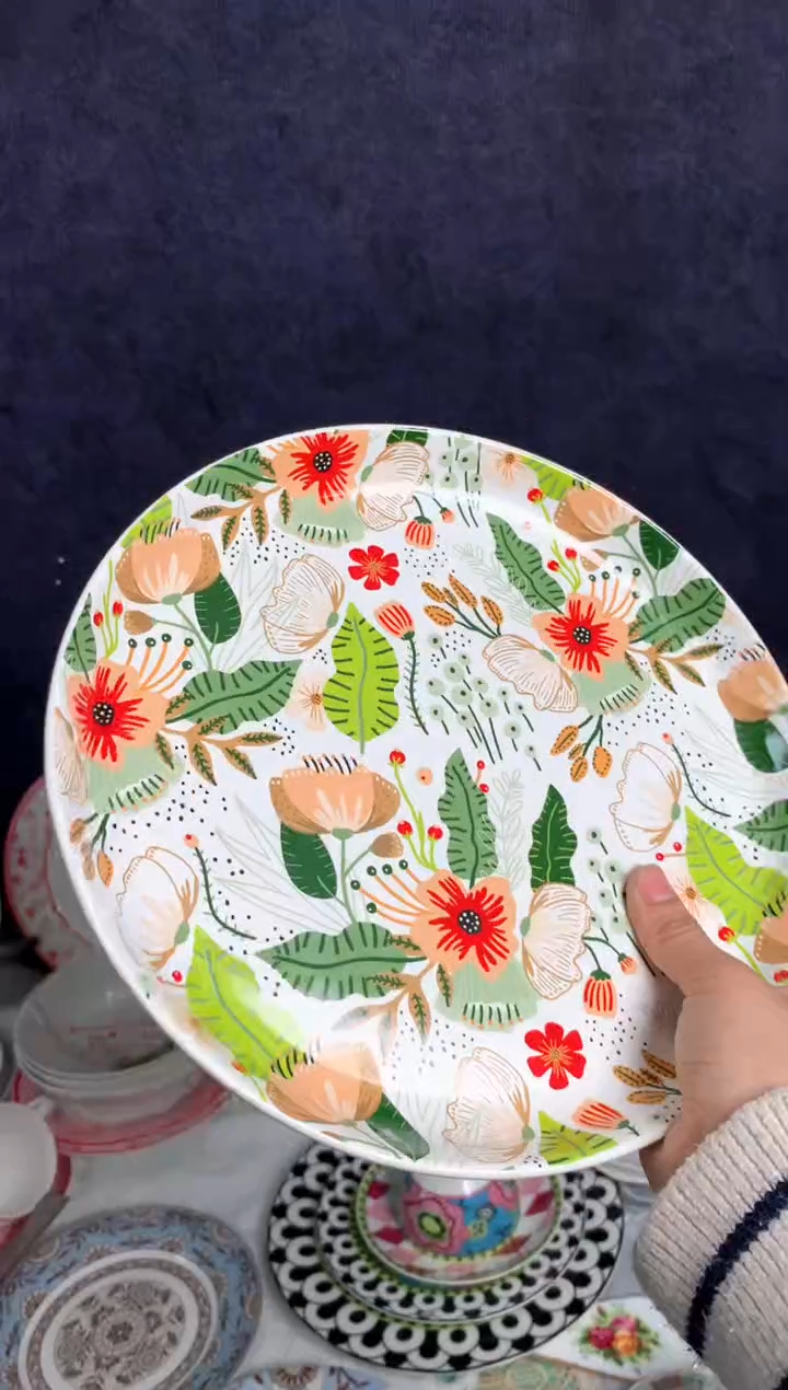 【闪购商品】瓷片陶瓷原单CC255餐具1个10.5寸