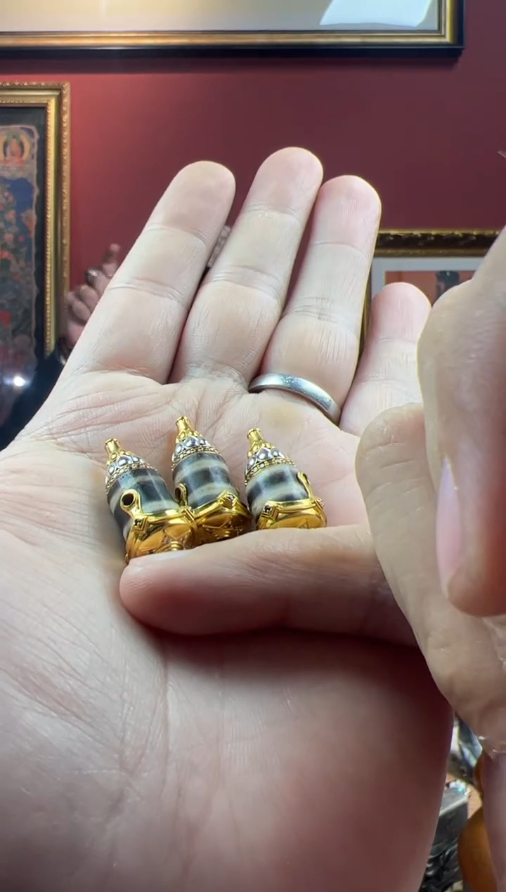 【闪购商品】玛瑙/玉髓.未镶嵌盔甲珠改三通ylp多样性发货发1