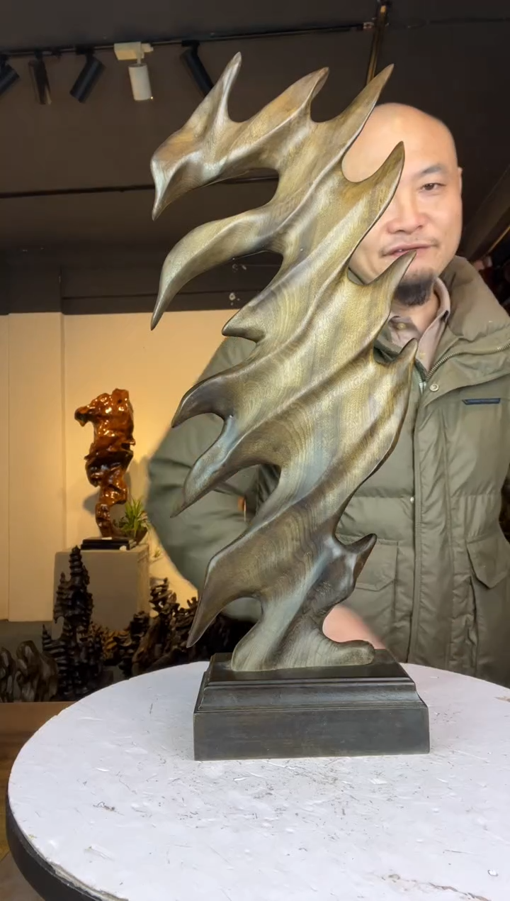 金丝楠用****6869金丝楠自然随型摆件