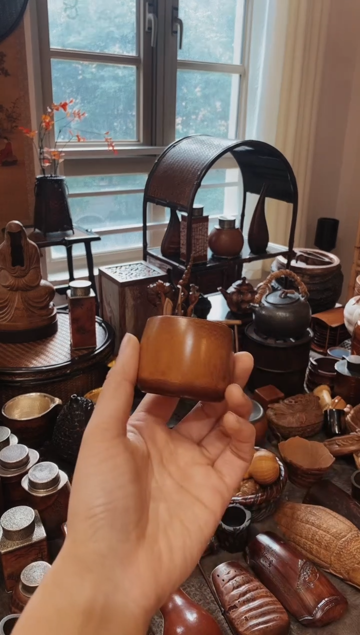 竹制精品款小主人杯