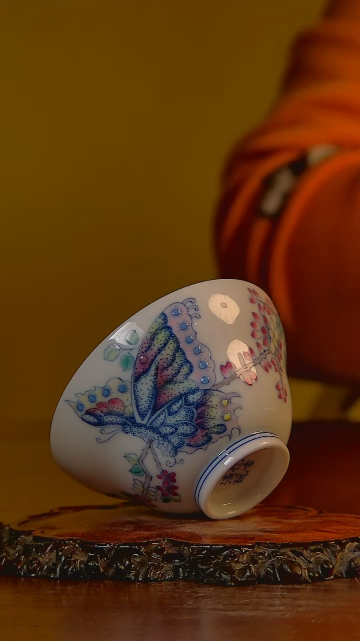 【闪购商品】杯手工手绘杯杯很美丽