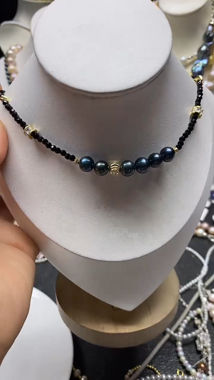 颈饰未镶嵌淡水珍珠多人