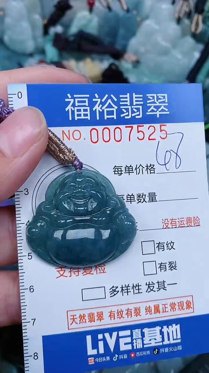 【闪购商品】翡翠颈饰未镶嵌...0007525