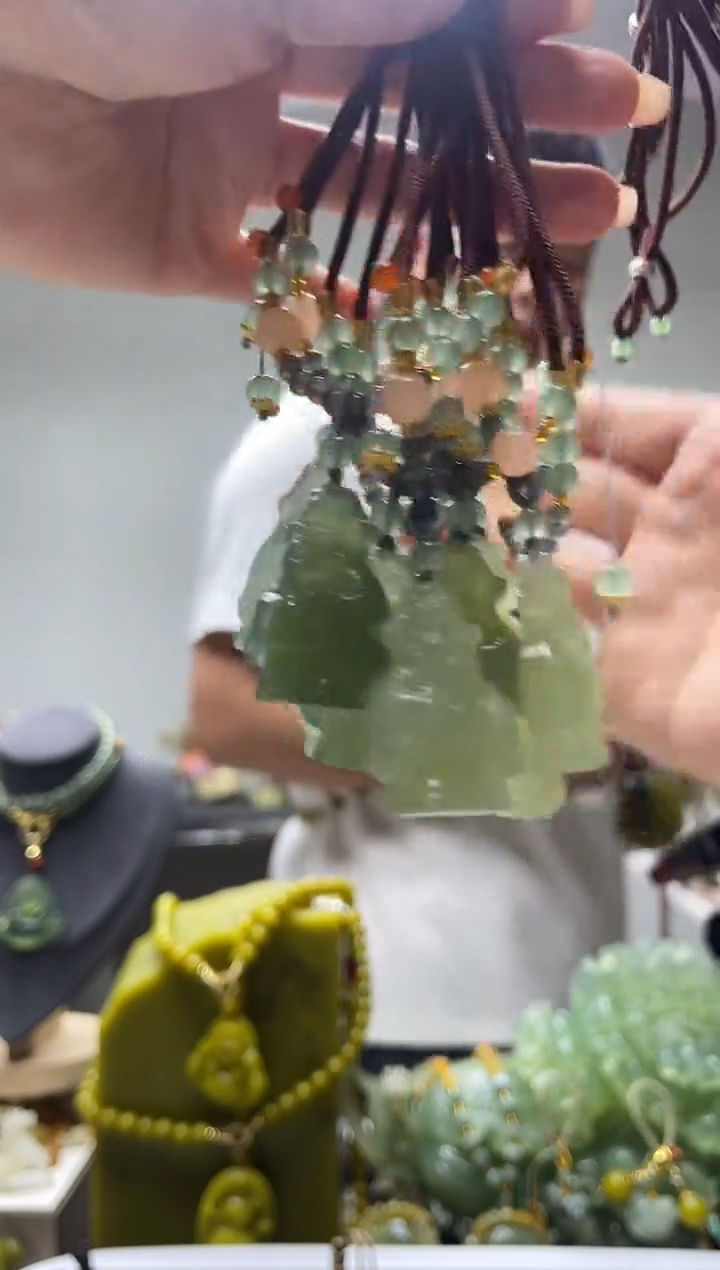 未镶嵌岫玉颈饰多样性发货 拍一发一