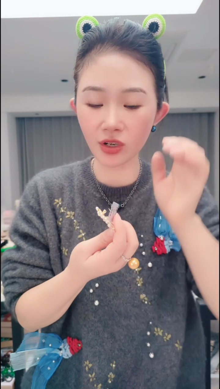 颈饰未镶嵌淡水珍珠2574天鹅