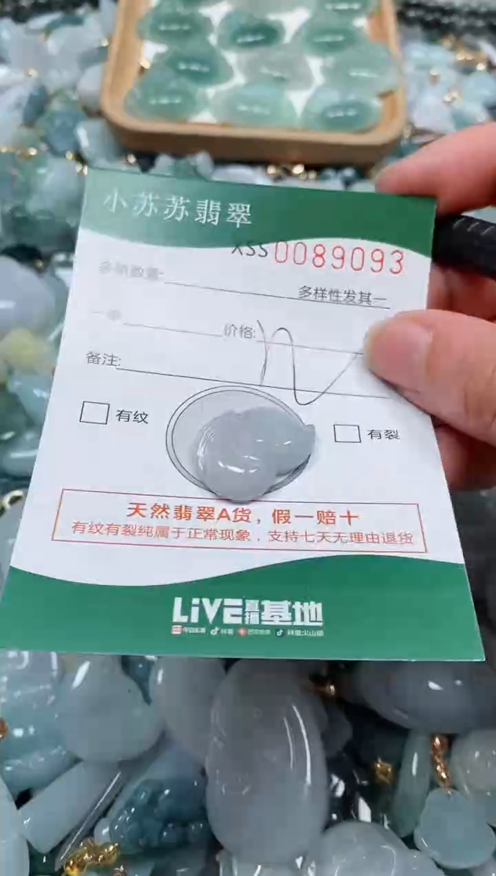 【闪购商品】翡翠颈饰未镶嵌闪购商品0089093